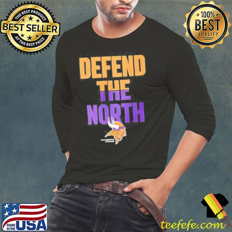 Minnesota Vikings Nike defend the north Long Sleeve Tee