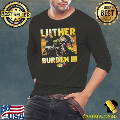 Mizzou Tigers 2024 Luther Burden III picture collage shirt