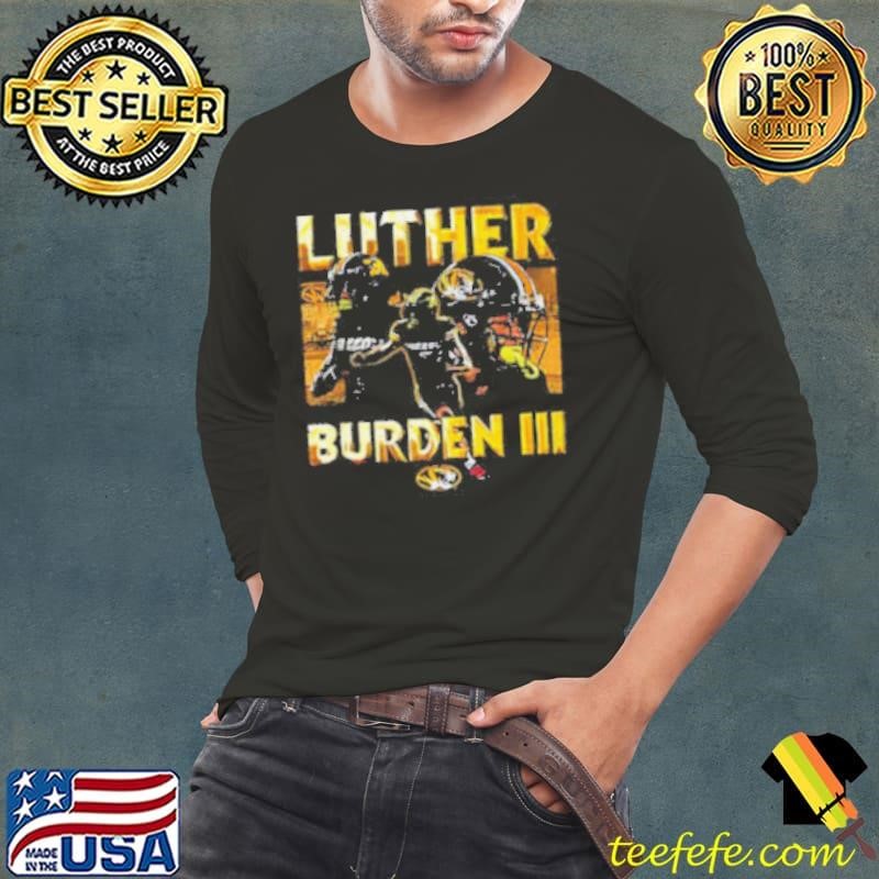 Mizzou Tigers 2024 Luther Burden III picture collage Long Sleeve Tee