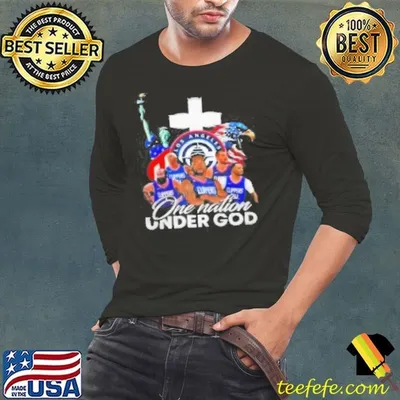 NBA LA Clippers One Nation Under God Vintage 2024 Shirt