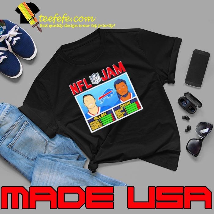 NFL Jam Bills Allen and Cook ' Unisex