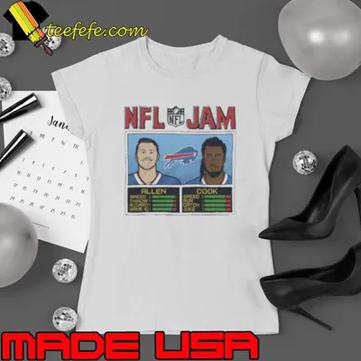 NFL Jam Buffalo Bills Allen And Cook shirt