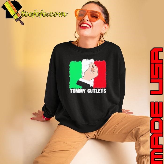 NY Italian Hand Gesture Tommy Cutlets Sweatshirt