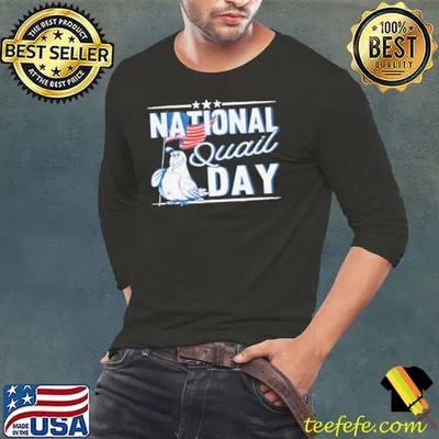 National Quail USA Day 4th Of July shirt