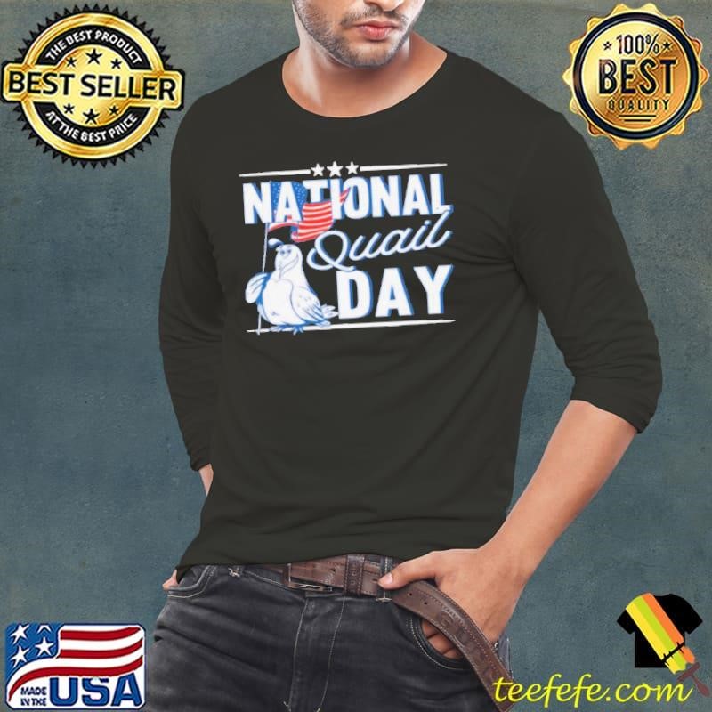National Quail USA Day 4th Of July shirt