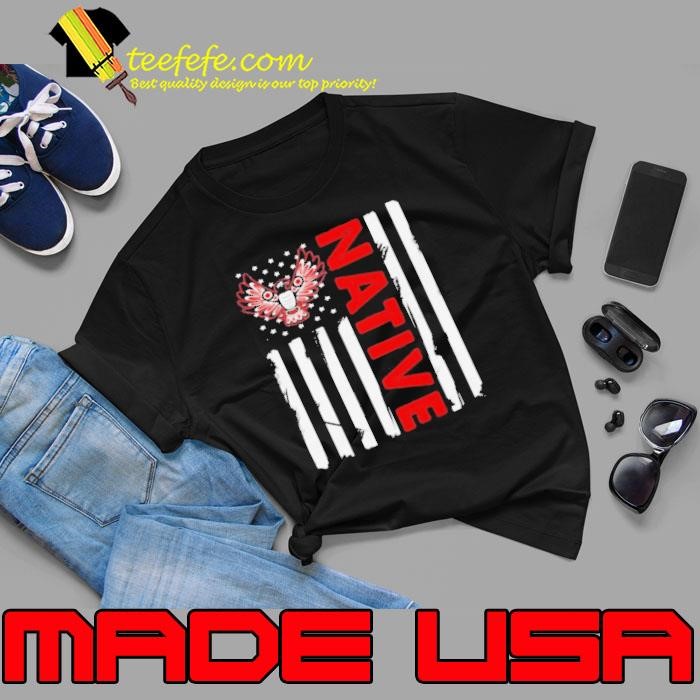 Native Eagle Americam Flag Unisex