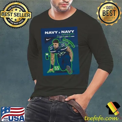 Navy X Navy Seahawks vs Bills 2024 Week 8 Game Shirt