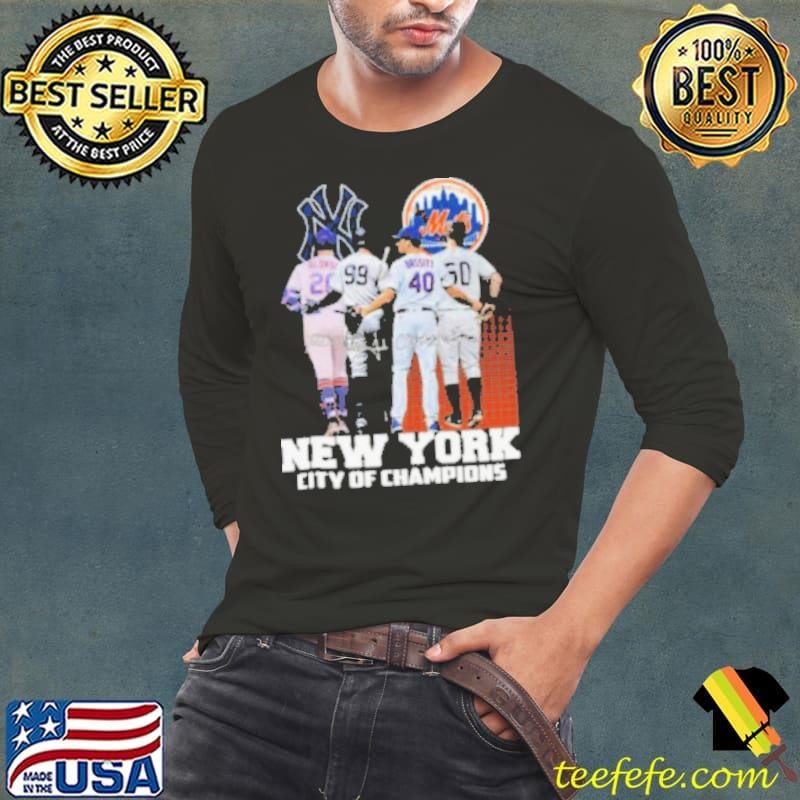 New York City Of Champions New York Yankees And New York Mets Signatures 2024 shirt