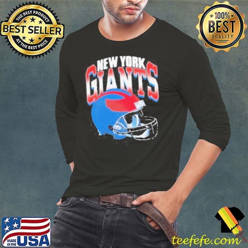 New York Giants Gradient Helmet Shirt