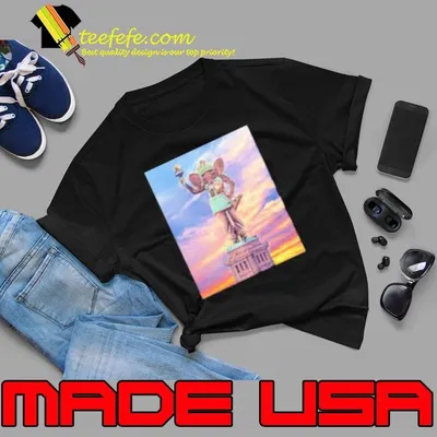 New York Liberty 2024 WNBA Champs Ellie The Elephant Shirt