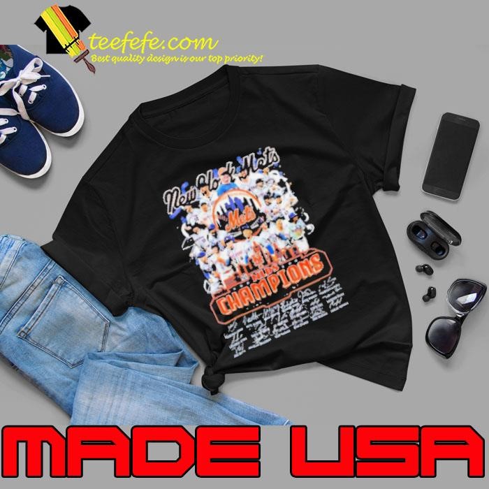 New York Mets 2024 NLDS Champions Signatures Unisex