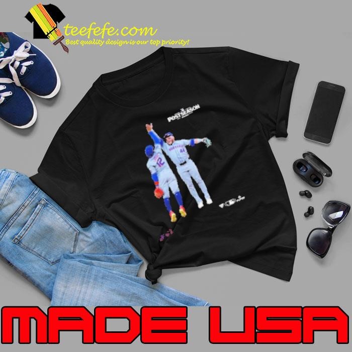 New York Mets Harrison Bader And Francisco Lindor 2024 MLB Postseason Moments Shirt