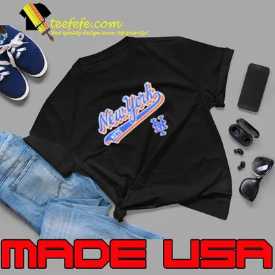 New York Mets Pro Standard Script Tail 2024 shirt