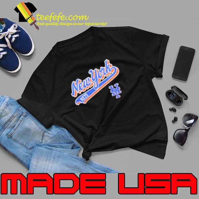 New York Mets Pro Standard Script Tail 2024 shirt