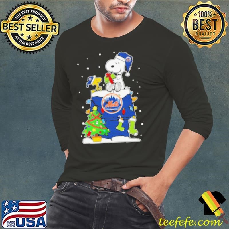 New York Mets Snoopy And Woodstock Merry Christmas 2024 shirt