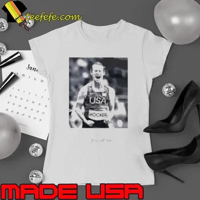 Nice Cole Hocker Olympic Shirt