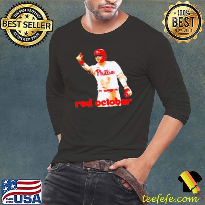 Nick Castellanos Red October Phillies Baseball Shirt