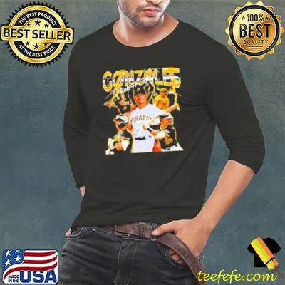 Nick Gonzales Pittsburgh Baseball Vintage 90S Bootleg Shirt