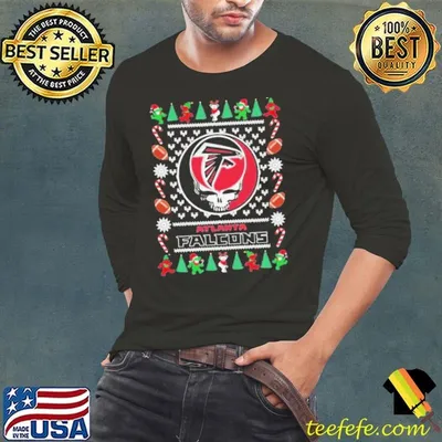 Official Atlanta Falcons Grateful Dead Ugly Christmas shirt