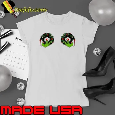 Original Christmas Wreath grinch Shirt