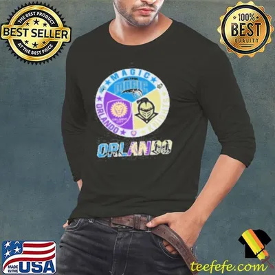 Orlando Magic UCF Knights City Logo 2024 Shirt