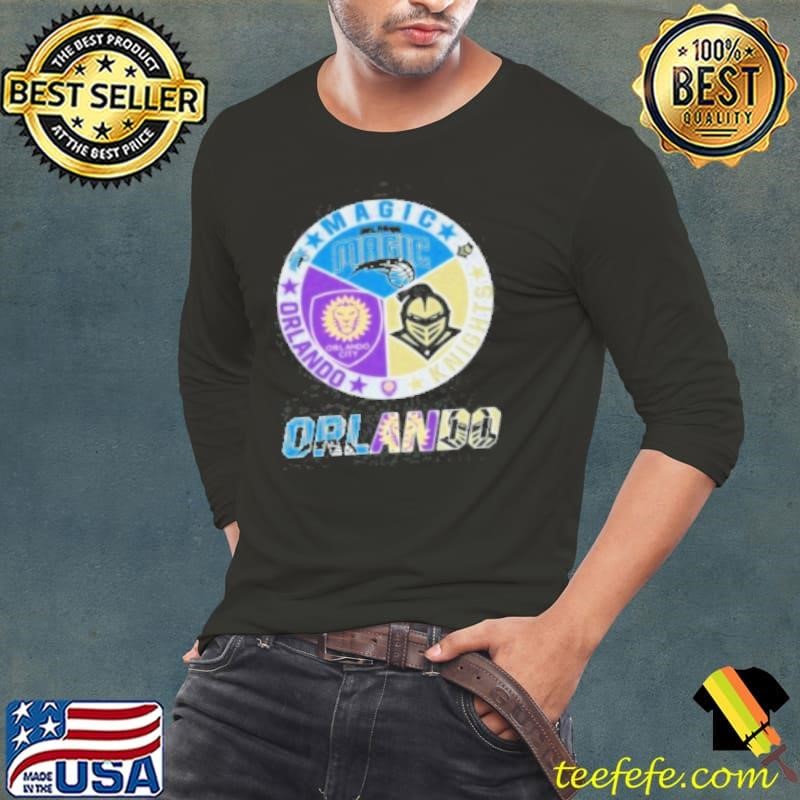 Orlando Magic UCF Knights City Logo 2024 Shirt