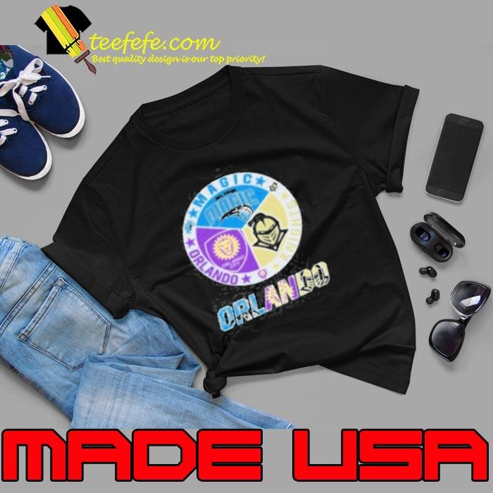 Orlando Magic UCF Knights City Logo 2024 Unisex