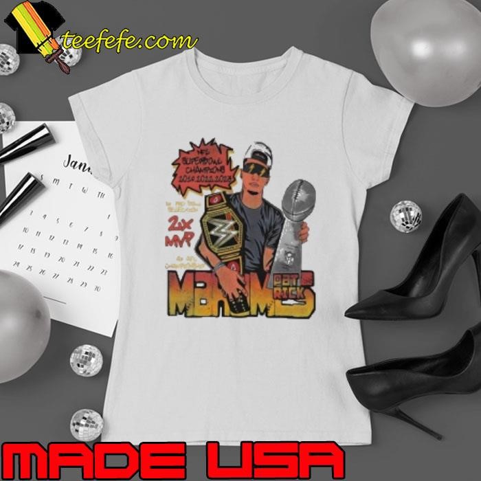 Patrick Mahomes Nfl Superbowl Champions 6X Pro Bowl Selection 2X Mvp 4X Afc Championship Ladies tee