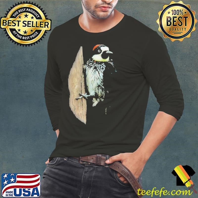 Pileated Woodpecker Bird Costume Long Sleeve Tee
