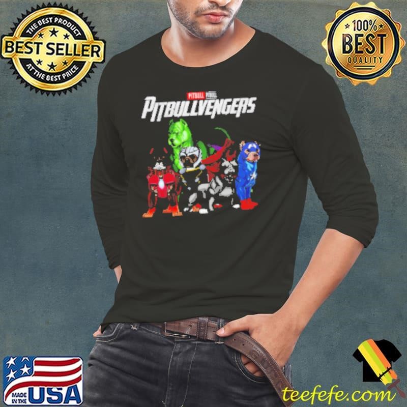 Pitbull Pitbullvengers Marvel Avengers Endgame Long Sleeve Tee