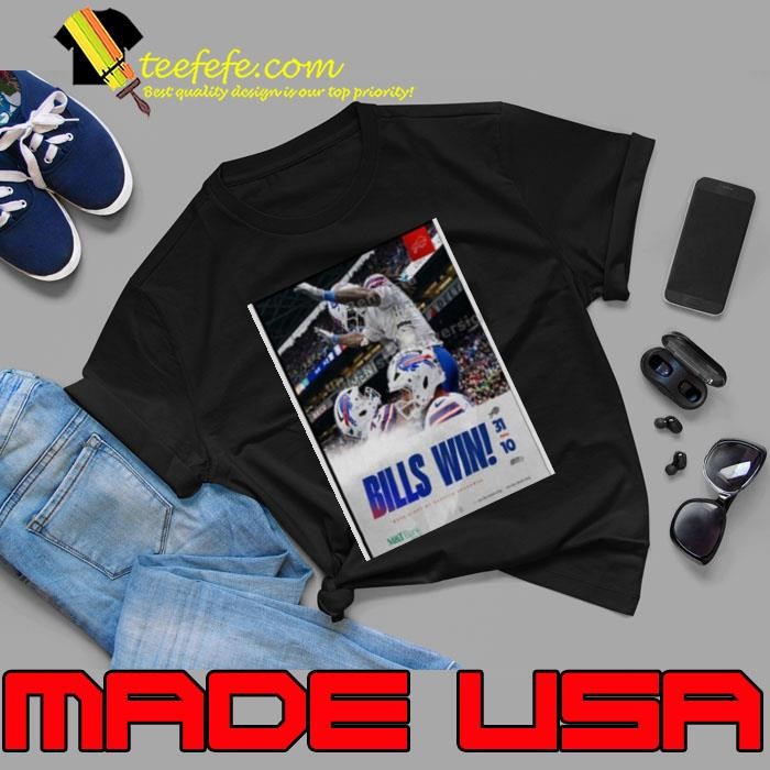Poster Bills Win Week Eight At Seattle Seahawks 2024 Unisex