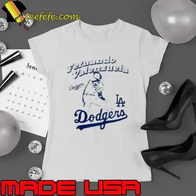 Premium Fernando Valenzuela Los Angeles Dodgers Pitch Shirt