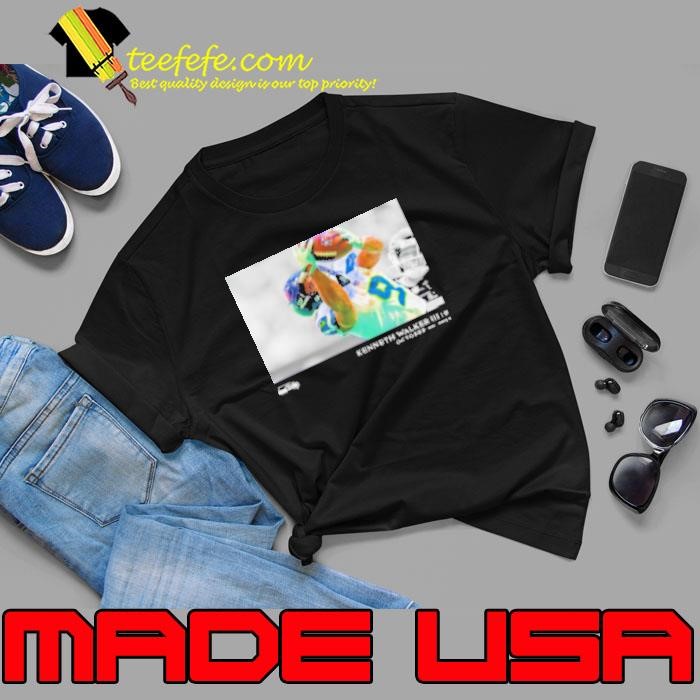 Premium Kenneth Walker III Seattle Seahawks NFL football flash features week 7 Unisex
