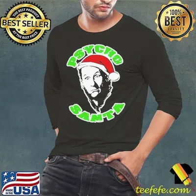 Psycho Santa Christmas shirt