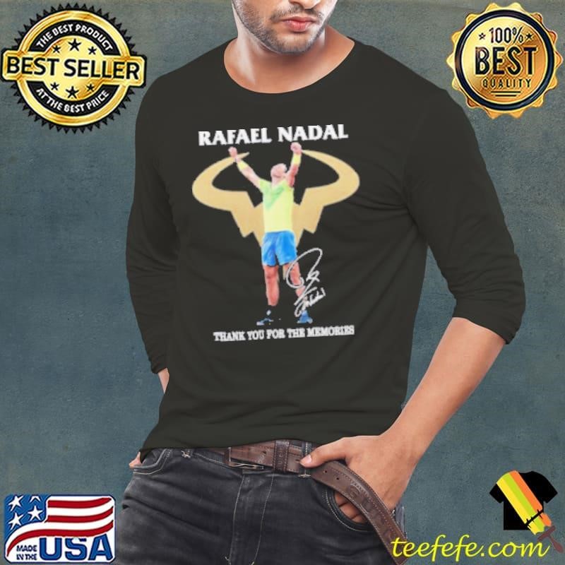 Rafael Nadal Grand Slam 22 Thank You For The Memories Signature Long Sleeve Tee