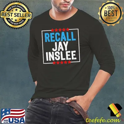 Recall Jay Inslee Stars Election shirt