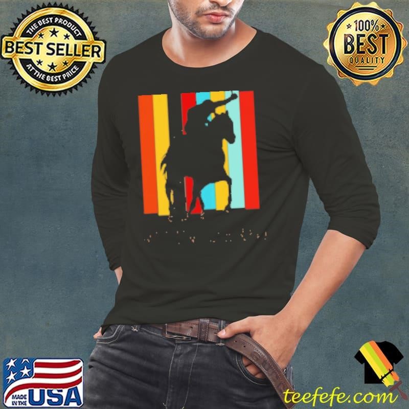 Ridin Derby Vintage Kentucky Derby Horse Racing Long Sleeve Tee