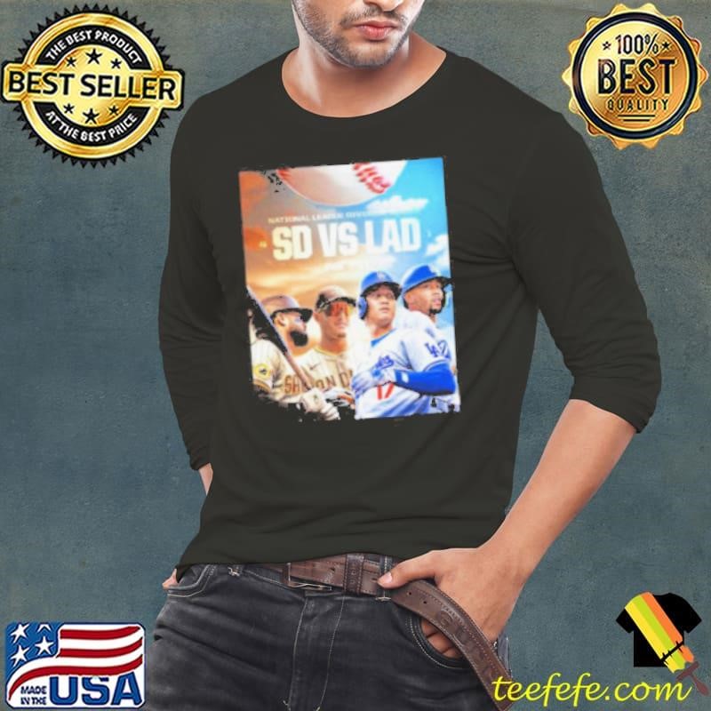San Diego Padres vs Los Angeles Dodgers 2024 National League Division Series Long Sleeve Tee