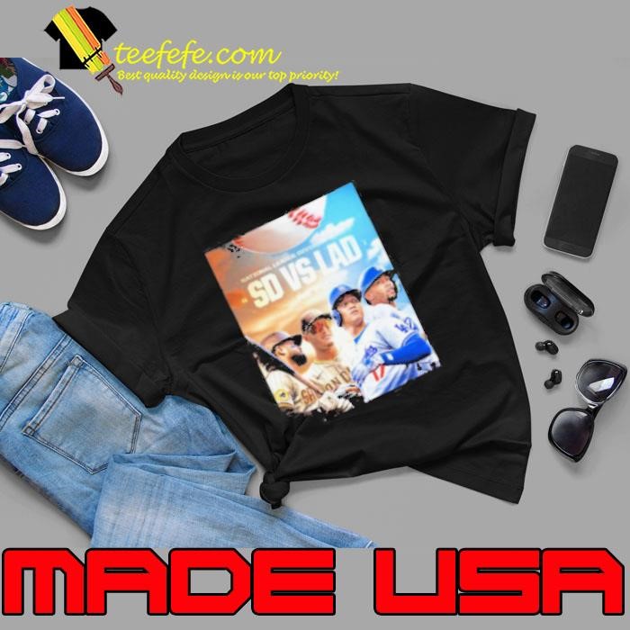 San Diego Padres vs Los Angeles Dodgers 2024 National League Division Series shirt