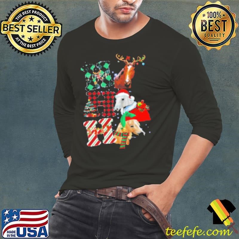 Santa Reindeer ELF Long Sleeve Tee