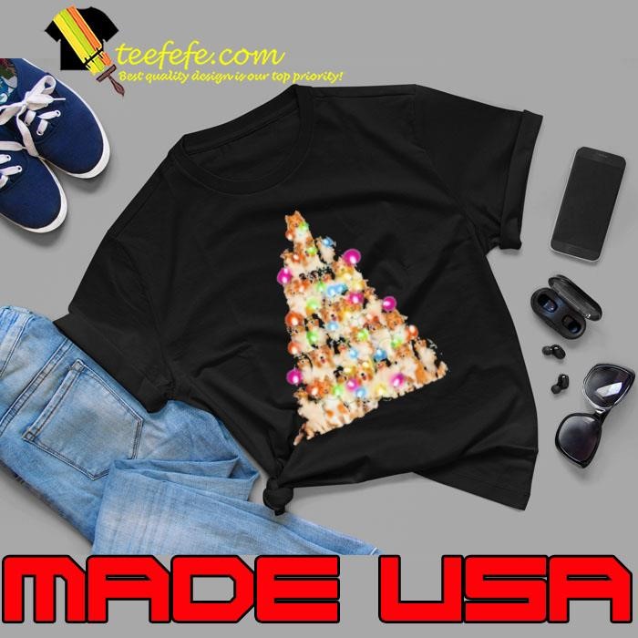 Sheltie dog Christmas Tree Sheltie Xmas Tree shirt