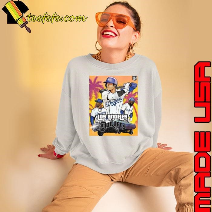 Shohei Ohtani MLB Los Angeles Dodgers GTA Poster shirt