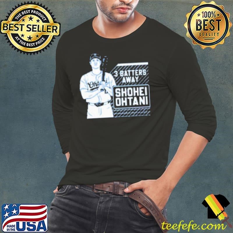 Shohei Ohtani Tracker 3 Batters Away Long Sleeve Tee