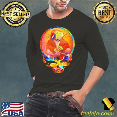 Skull Yoda Listen To Grateful Dead shirt