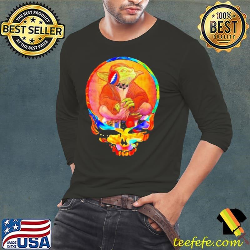 Skull Yoda Listen To Grateful Dead shirt