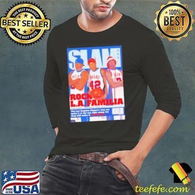 Slam Jason Terry Dirk Nowitzki Grant Hill Rock LA Familia Shirt