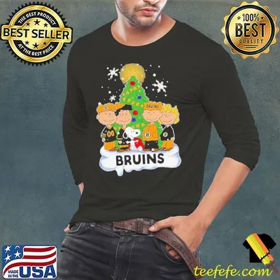 Snoopy The Peanuts Boston Bruins Christmas shirt