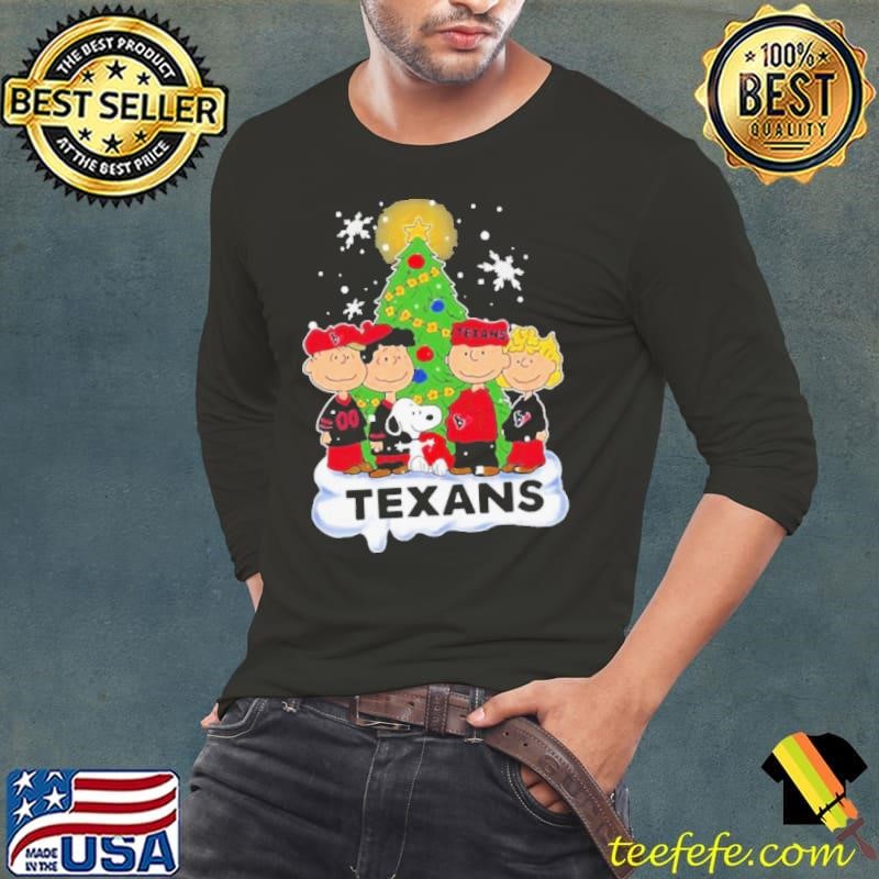 Snoopy The Peanuts Houston Texans Christmas shirt