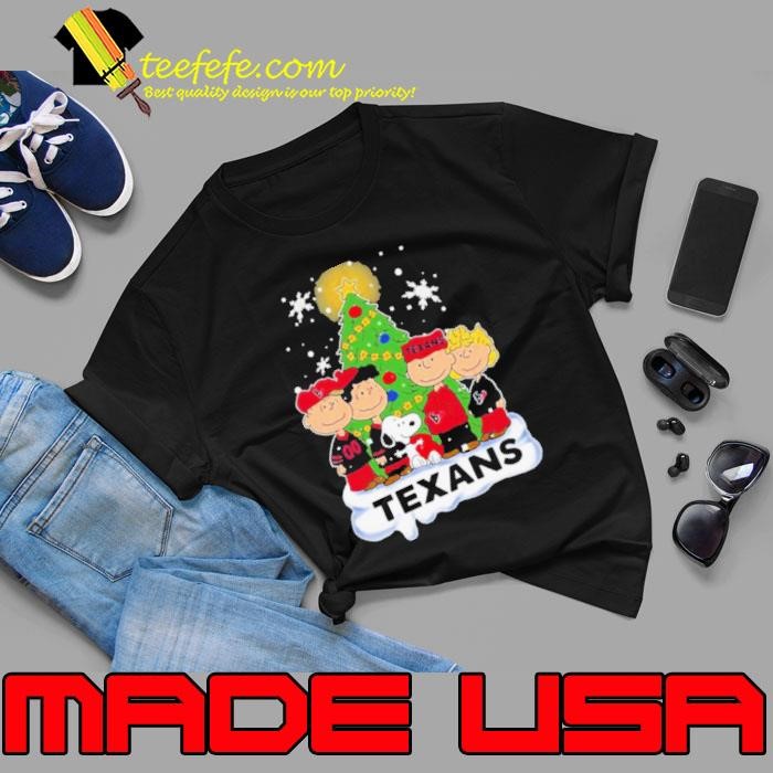 Snoopy The Peanuts Houston Texans Christmas Unisex