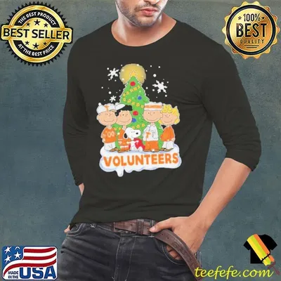 Snoopy The Peanuts Tennessee Volunteers Christmas shirt
